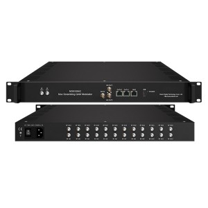 16-24 Channel DVB-C/S/S2X FAT Tuner input 16*DVB-C/DVB-T/ISDB-T RF modulator